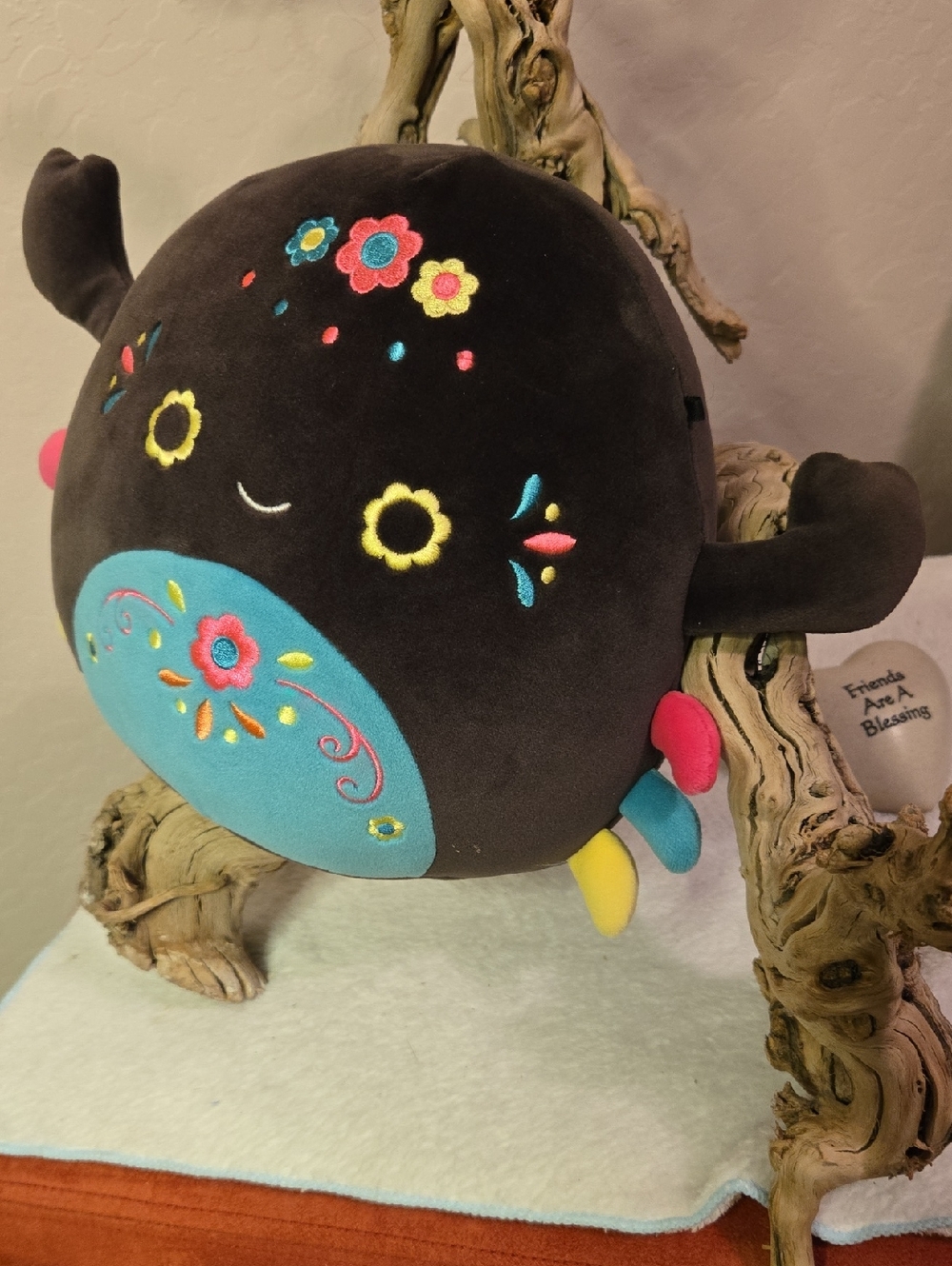 Squishmallow 5" Frieda Scorpion Black Day of the Dead Halloween Plush